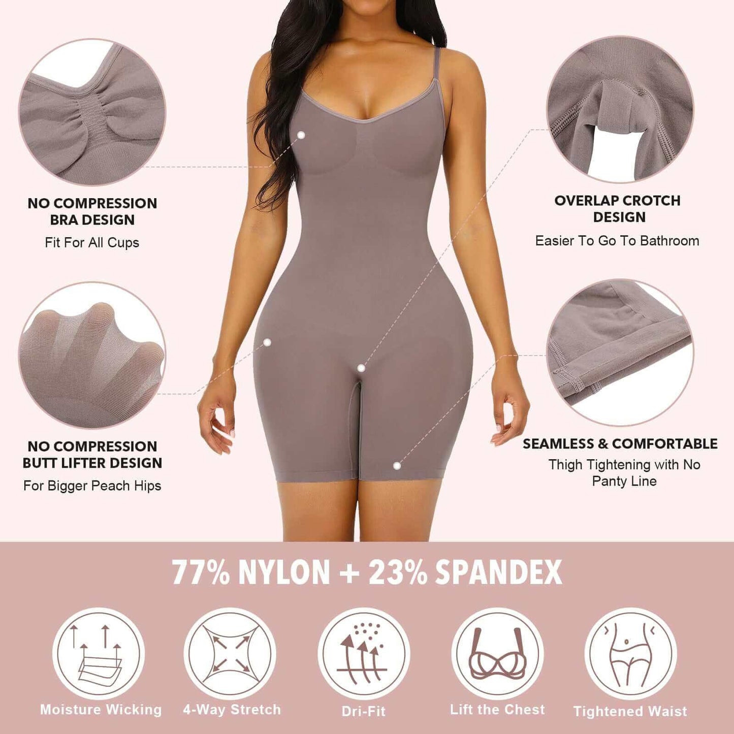 Shape wear: Seamless Sculpt, Full Body Shaper